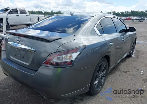2014 Nissan Maxima 3.5 Sv from USA, damaged, VIN 1N4AA5AP4EC496426